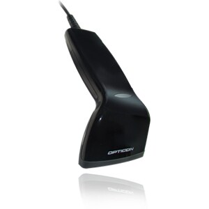 Opticon C37 Handheld Barcode Scanner - Cable Connectivity - Black - 200 scan/s - 1D - LED - CCD - USB