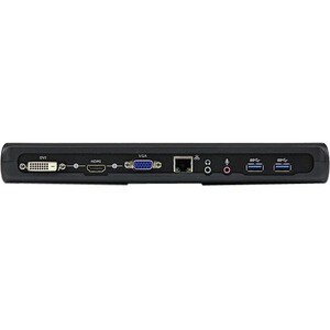 StarTech.com Docking station Universale USB 3.0 per laptop VGA DVI HDMI - Dual-Monitor con Ethernet audio - Porta RJ45 - 3