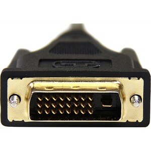 Cable Adaptador de 1m Mini HDMI a DVI - Cable Adaptador DVI-D a HDMI (1920x1200p) - Mini HDMI Macho de 19 Pines a DVI-D Ma