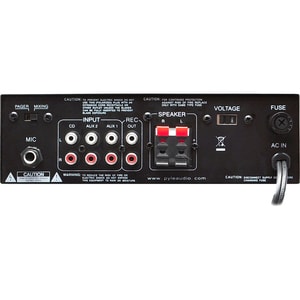 PyleHome PTAU55 Amplifier - 240 W RMS - 2 Channel - Black - USB