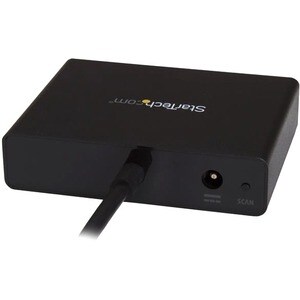 StarTech.com Mini DisplayPort to DisplayPort Multi Monitor Splitter - 3-Port MST Hub - mDP 1.2 to 3x DP MST Hub - 30 Hz to