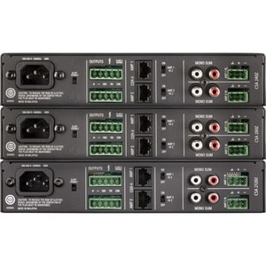 JBL Commercial 2120Z Amplifier - 240 W RMS - 2 Channel - Black - 65 W - Ethernet