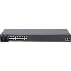 Opengear CM7116-2-DAC Terminal Server - Twisted Pair - 2 x Network (RJ-45) - 2 x USB - 16 x Serial Port - 10/100/1000Base-