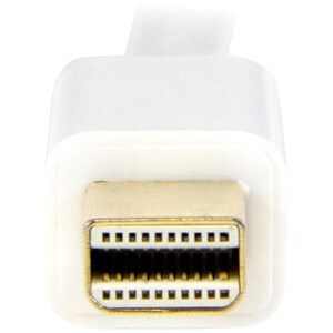 StarTech.com Cable Conversor Mini DisplayPort a HDMI de 2m - Color Blanco - Ultra HD 4K - Extremo prinicpal: 1 x Mini Disp