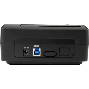 StarTech.com USB 3.1 (10Gbps) Single-Bay Dock for 2.5"/3.5" SATA SSD/HDDs with UASP - 1 x Total Bay - 1 x 2.5"/3.5" Bay - 