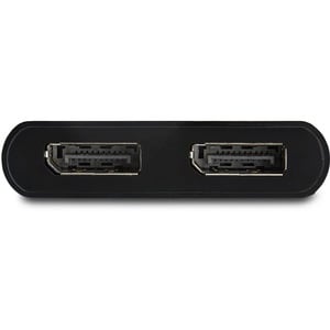 StarTech.com 2-Port DisplayPort MST Hub - 4K 30Hz- DisplayPort to DisplayPort Dual-Monitor Splitter for Dual Monitor Setup