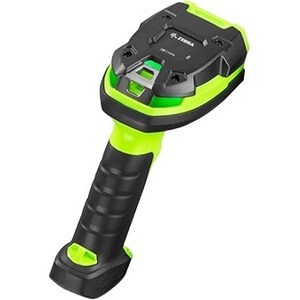 Zebra DS3678-DP Handheld Barcode Scanner - Wireless Connectivity - 1D, 2D - Imager - Bluetooth - Industrial Green