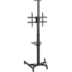 Digitus Display Stand - Up to 177.8 cm (70") Screen Support - 50 kg Load Capacity - 2 x Shelf(ves) - 218 cm Height x 91 cm