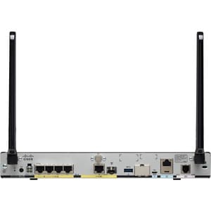 Cisco C1111-4PLTEEA Cellular Wireless Integrated Services Router - 4G - LTE 700, LTE 850, LTE 900, LTE 1500, LTE 1800, LTE