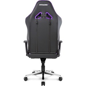 AKRACING Masters Series Max Gaming Chair - For Gaming - Metal, PU Leather, Foam, Aluminum - Indigo