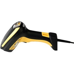 Datalogic PowerScan PD9130-K1 Handheld Barcode Scanner Kit - Cable Connectivity - Yellow, Black - 1D - Imager - USB