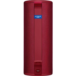 Ultimate Ears BOOM 3 Portable Bluetooth Speaker System - Red - 90 Hz to 20 kHz - 360° Circle Sound - Battery Rechargeable