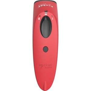 Socket Mobile SocketScan® S700, Linear Barcode Scanner, Red - Wireless Connectivity - 1D - Imager - Bluetooth - Red