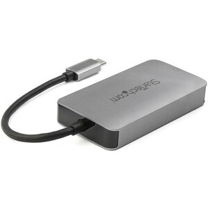 StarTech.com Adattatore USB-C a DVI - Connettività Dual-Link - Conversione Attiva - 2560 x 1600 Supported - Grigio