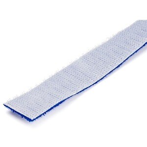 StarTech.com 25ft. Hook and Loop Roll - Blue - Cable Management (HKLP25BL) - 25ft Bulk Roll of Blue Hook and Loop Tape 3/4