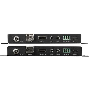 StarTech.com HDMI Over Fiber Extender - HDMI® 2.0b - YUV4:4:4 - 7.1 Surround Sound - Single and Multimode Fiber - 4K 60Hz 