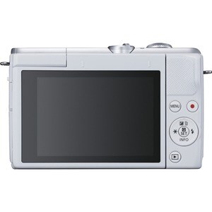 Cámara sin espejo con objetivo Canon EOS M200 - 24,1 Megapíxel - 15 mm-45 mm - Blanco - Enfoque Automático - 7,6 cm (3") P