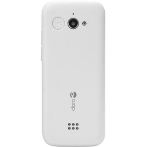 Doro 7010 Feature Phone - QVGA 320 x 240 - 4G - White - Bar - 1 SIM Support - SIM-free - Rear Camera: 3 Megapixel - 1600 m