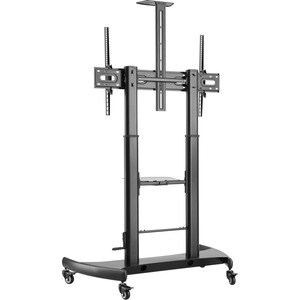 V7 TVCART2 Display Stand - Up to 254 cm (100") Screen Support - 99.79 kg Load Capacity - 232 cm Height x 71 cm Width - Pow