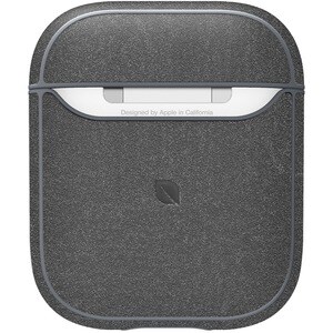 Incipio Metallic Case Carrying Case Apple AirPods - Gray - Scuff Resistant, Scratch Resistant - Polyurethane, Polycarbonat