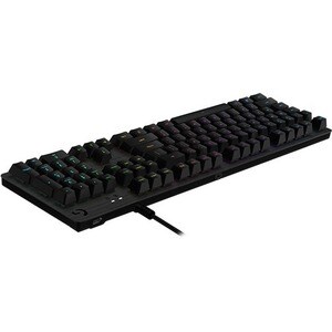 Logitech G512 Lightsync RGB Mechanical Gaming Keyboard - Cable Connectivity - USB 2.0 Interface - English - Windows, PC - 