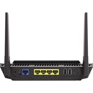 Asus RT-AX56U IEEE 802.11ax Ethernet Wireless Router - 2.40 GHz ISM Band - 5 GHz UNII Band - 2 x Antenna(2 x External) - 2