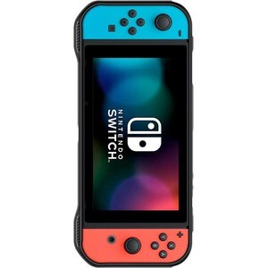 Spigen Rugged Armor Rugged Carrying Case Nintendo Gaming Console - Matte Black, Transparent - Drop Resistant - Thermoplast