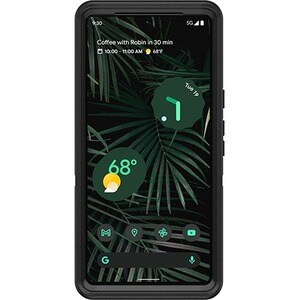 OtterBox Defender Rugged Carrying Case (Holster) Google Pixel 6 Pro Smartphone - Black - Drop Resistant, Dirt Resistant, D