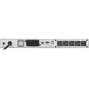 Tripp Lite 120V 1440VA 1440W Double-Conversion Smart Online UPS - 5 Outlets, Card Slot, LCD, USB, DB9, 1U Rack - 1U Rack-m