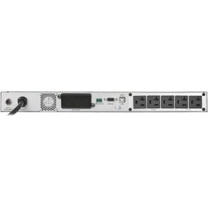 Tripp Lite 120V 2000VA 1600W Double-Conversion Smart Online UPS - 5 Outlets, Card Slot, LCD, USB, DB9, 1U Rack - 1U Rack-m