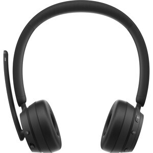 Microsoft Modern Wireless On-ear Stereo Headset - Black - Binaural - Ear-cup - Noise Reduction Microphone - USB