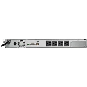 Tripp Lite 700VA 420W 120V Line-Interactive UPS - 4 NEMA 5-15R Outlets, Network Card Option, USB, DB9, 1U Rack/Tower - 1U 