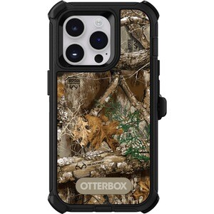 OtterBox Defender Rugged Carrying Case (Holster) Apple iPhone 14 Pro Smartphone - RealTree Edge Black (Camo Graphic) - Dro