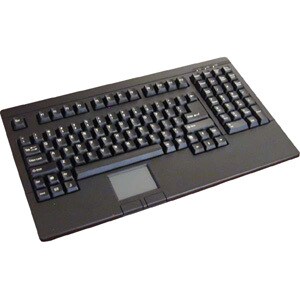 Solidtek USB Full Size POS Keyboard with Touchpad Mouse KB-730BU - USB - TouchPad - PC - QWERTY