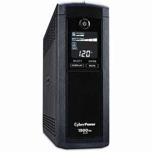 CyberPower UPS Systems CP1500AVRLCD Intelligent LCD -  Capacity: 1500 VA / 900 W - 1500VA/900W Line Interactive UPS, Mini-