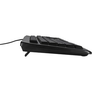 Kensington Pro Fit Washable Keyboard - PS/2, USB - 104 Keys - Black - Pack of 1 - Retail