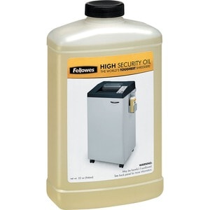 Fellowes Powershred® High Security Shredder Oil ? 32 Oz. Bottle - 32 oz