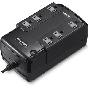 UPS Standby CyberPower Standby CP350SLG - 350VA/255W - De Escritorio - 8Hora(s) Recharge - 2Minuto(s) Stand-by - 110 V AC 