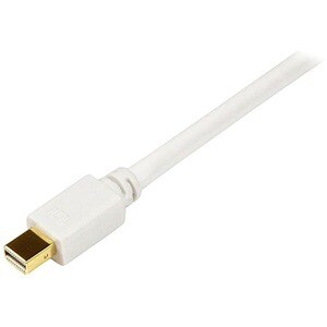 StarTech.com Cable de 3m Adaptador de Vídeo Mini DisplayPort™ a DVI-D - Conversor Pasivo - 1920x1200 - Blanco - Extremo pr