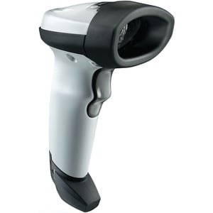 Zebra LI2208-SR Handheld Barcode Scanner - Cable Connectivity - Nova White - USB Cable Included - 547 scan/s - 1D - Imager