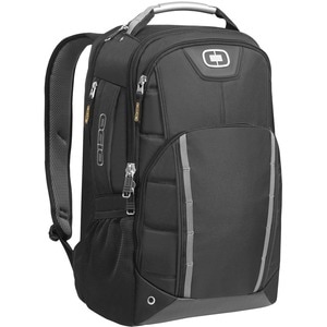 Ogio Axle Carrying Case (Backpack) for 16" to 17" Apple iPad Notebook - Black - Ripstop Body - Checkpoint Friendly - Handl
