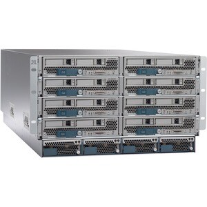 Cisco UCS 5108 Blade Server Case - Rack-mountable - 6U - 0 x Fan(s) Installed - 0 - 8 x Fan(s) Supported - 2 x Slot(s)
