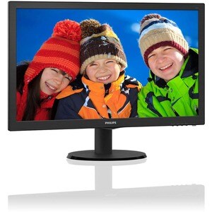 Philips V-line 223V5LHSB2 54.6 cm (21.5") Full HD LED LCD Monitor - 16:9 - Black Hairline - 1920 x 1080 - 16.7 Million Col