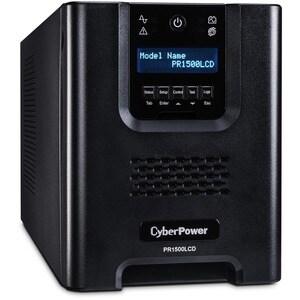 CyberPower Smart App Sinewave PR1500LCD 1500VA Mini-Tower UPS - Mini-tower - AVR - 8 Hour Recharge - 4.70 Minute Stand-by 