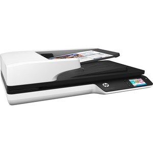 HP ScanJet Pro 4500 fn1 Flatbed Scanner - 1200 dpi Optical - 24-bit Color - 8-bit Grayscale - 30 ppm (Mono) - 30 ppm (Colo
