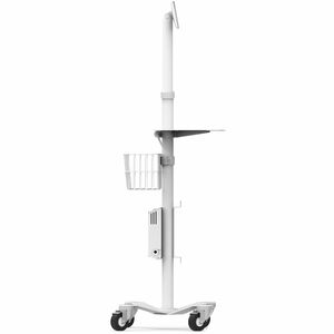 RISE FREEDOM - ROLLING FLOOR POLE STAND WHITE