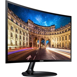 Samsung C27F390FHE 27" Full HD Curved Screen LED LCD Monitor - 16:9 - High Glossy Black - 685.80 mm Class - Vertical Align