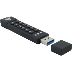 Apricorn 32GB Aegis Secure Key 3z USB 3.1 Flash Drive - 32 GB - USB 3.1 - 77 MB/s Read Speed - 72 MB/s Write Speed - 256-b