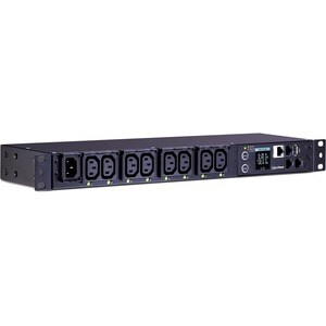 CyberPower PDU81004 8-Outlet PDU - IEC 60320 C14 - 8 x IEC 60320 C13 - 120 V AC, 230 V AC - Network (RJ-45) - 1U - Rack-mo