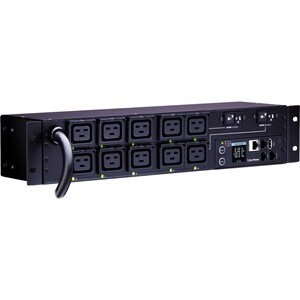 CyberPower PDU81009 10-Outlet PDU - NEMA L6-30P - 10 x IEC 60320 C19 - 230 V AC - Network (RJ-45) - 2U - Rack-mountable